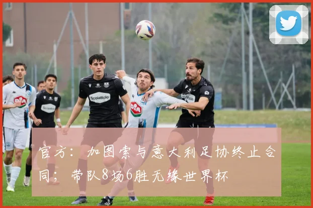 官方：加图索与意大利足协终止合同；带队8场6胜无缘世界杯