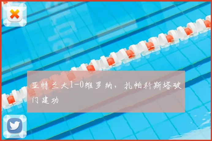 亚特兰大1-0维罗纳，扎帕科斯塔破门建功