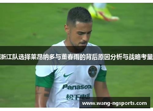 浙江队选择莱昂纳多与董春雨的背后原因分析与战略考量